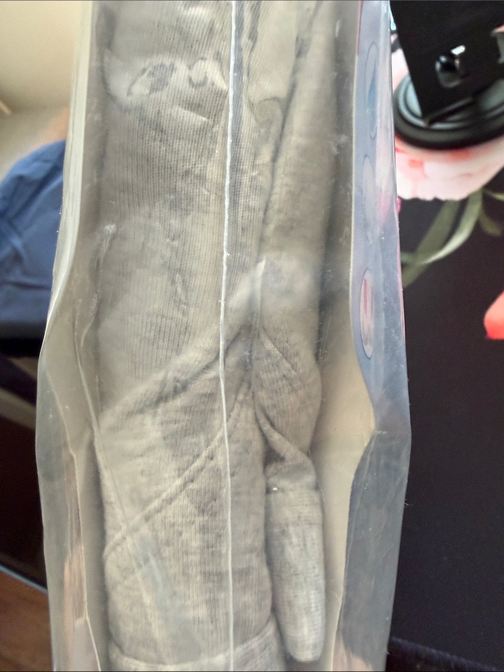 Playtex Cotton Stretch Bra - Light Gray - Picture 4 of 6